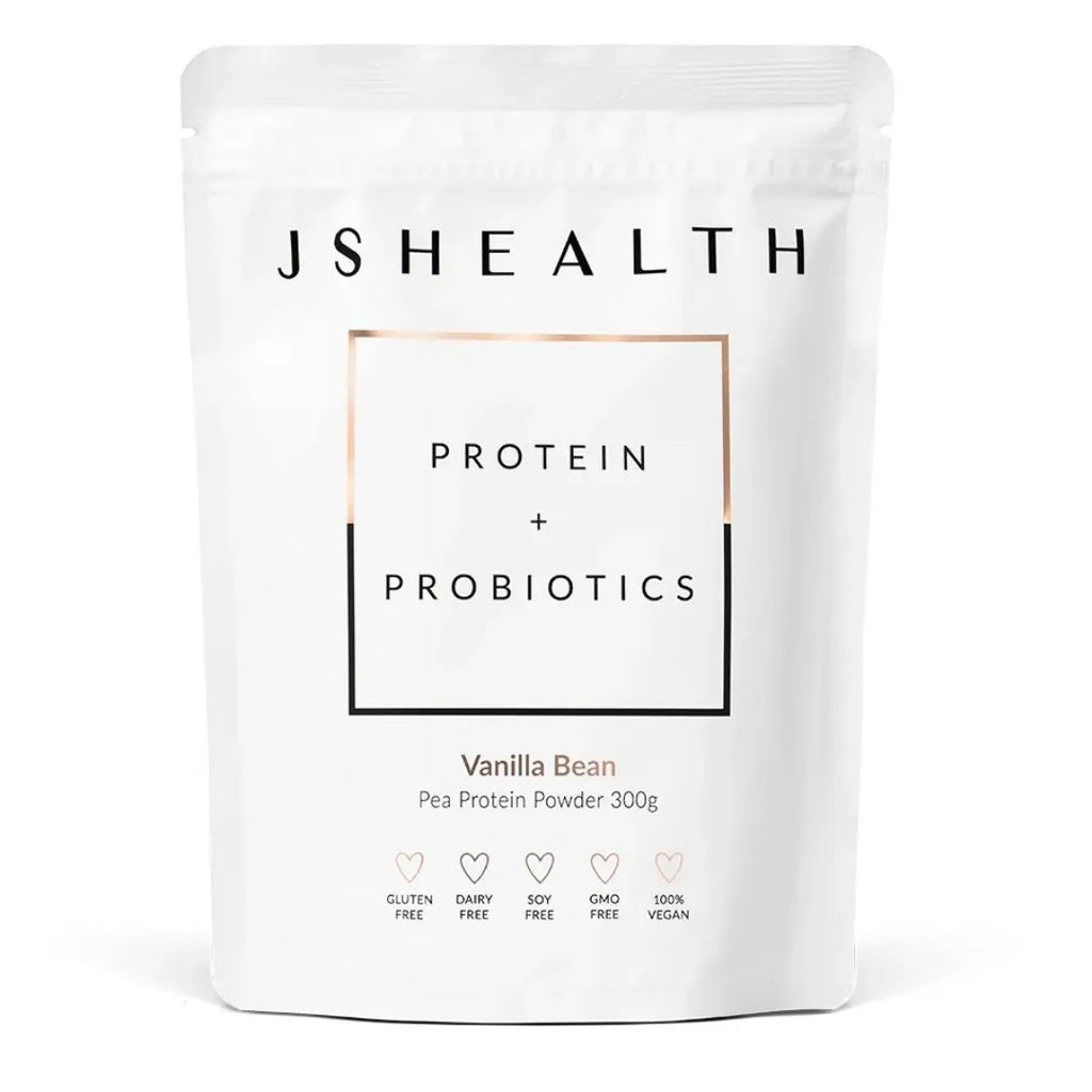 JSHealth Protein + Probiotics - Vanilla Bean, 300g