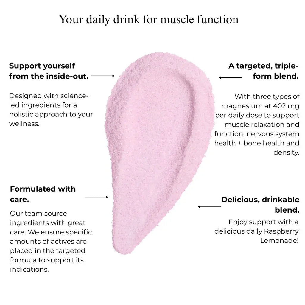 JSHealth Advanced Magnesium+ Powder - Triple form, 180g