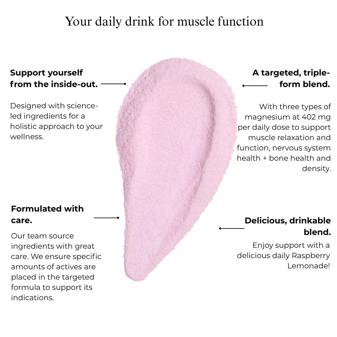 JSHealth Advanced Magnesium+ Powder - Triple form, 180g