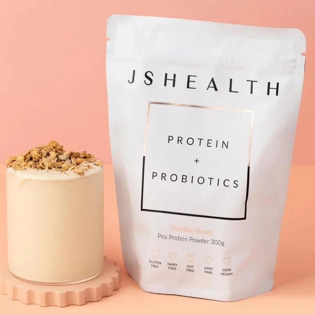 JSHealth Protein + Probiotics - Vanilla Bean, 300g